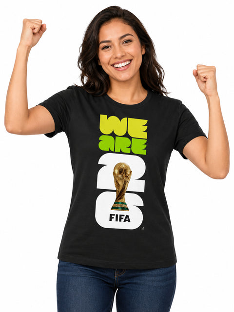 Outerstuff Official FIFA Football World Cup Ladies Short Sleeve Tee
