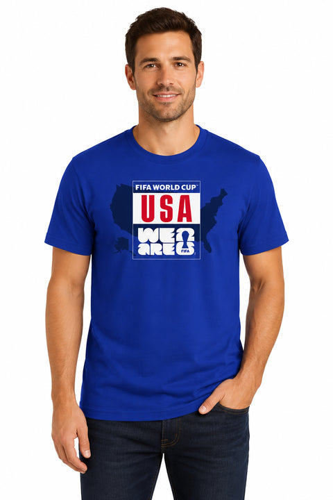 Outerstuff Official FIFA USA Mens Short Sleeve Tee