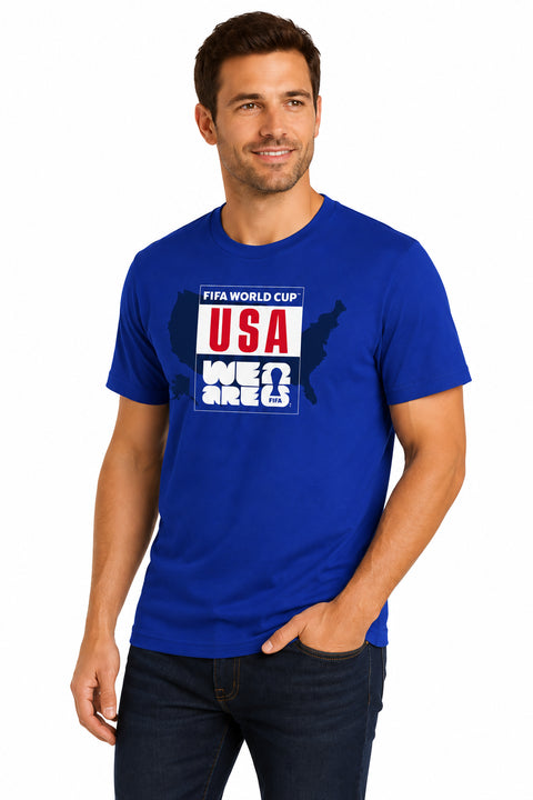 Outerstuff Official FIFA USA Mens Short Sleeve Tee