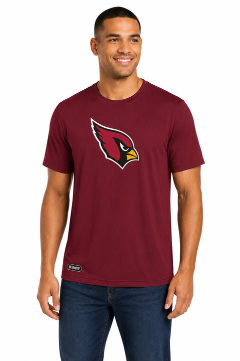 Outerstuff NFL Unisex Men's and Women's Primary Logo Short Sleeve Lightweight T-Shirt, Team Color, Arizona Cardinals