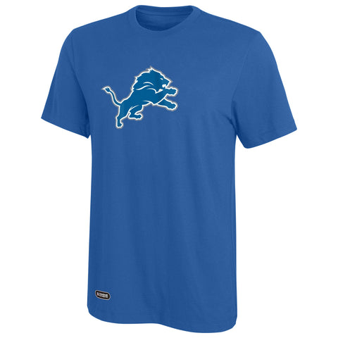 Outerstuff NFL Unisex Men's and Women's Primary Logo Short Sleeve Lightweight T-Shirt, Team Color, Detroit Lions