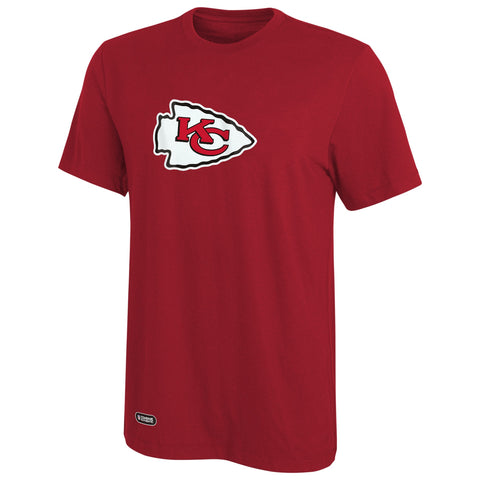 Outerstuff NFL Unisex Men's and Women's Primary Logo Short Sleeve Lightweight T-Shirt, Team Color, Kansas City Chiefs