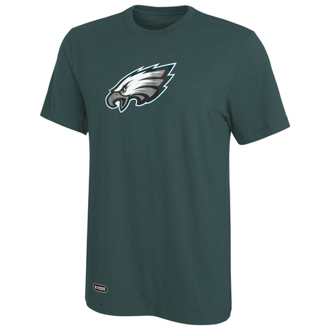 Outerstuff NFL Unisex Men's and Women's Primary Logo Short Sleeve Lightweight T-Shirt, Team Color, Philadelphia Eagles