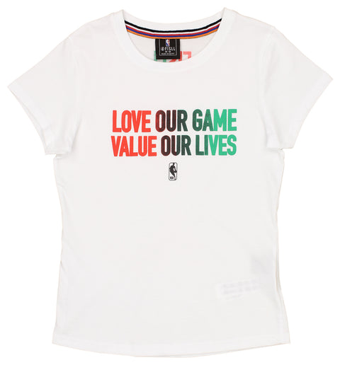 FISLL NBA Women's Printed Tee - White