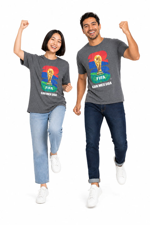 Outerstuff Official FIFA Football World Cup Mens Short Sleeve Tee