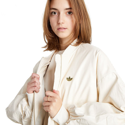 adidas Originals Womens Bomber Jacket, Wonder White