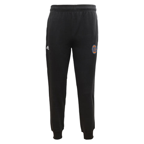 Adidas NBA Youth New York Knicks Slim Fit Fleece Pant Navy