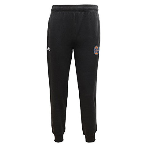 Adidas NBA Youth New York Knicks Slim Fit Fleece Pant Navy