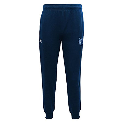Adidas NBA Youth Memphis Grizzlies Slim Fit Fleece Pant Navy