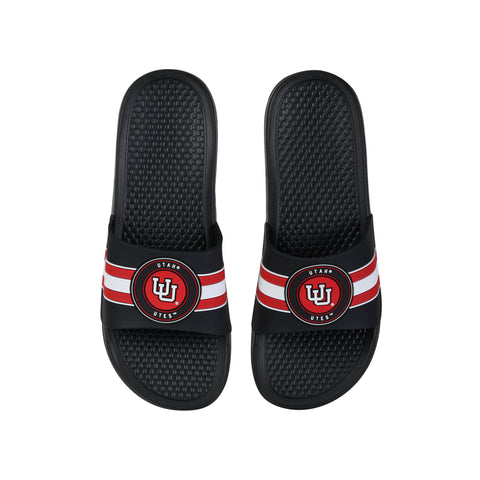 FOCO NCAA Utah 2022 Stripe Raised Slide - Mens