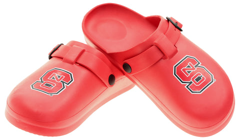 FOCO NCAA NC State SMU 2024 Open Back Buckle Clog - Unisex