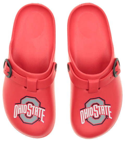 FOCO NCAA Ohio State SMU 2024 Open Back Buckle Clog - Unisex