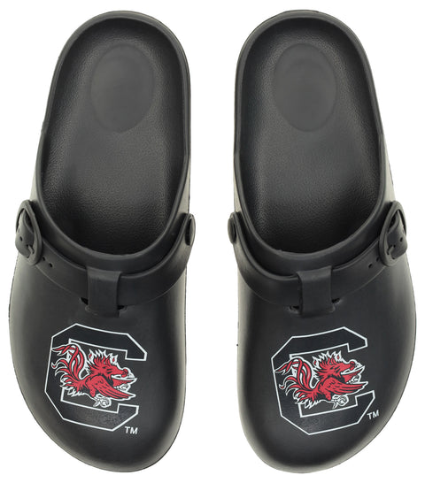 FOCO NCAA South Carolina SMU 2024 Open Back Buckle Clog - Unisex