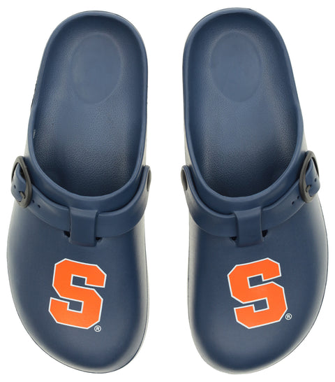 FOCO NCAA Syracuse SMU 2024 Open Back Buckle Clog - Unisex