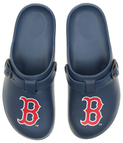 FOCO MLB Boston Red Sox SMU 2024 Open Back Buckle Clog - Unisex