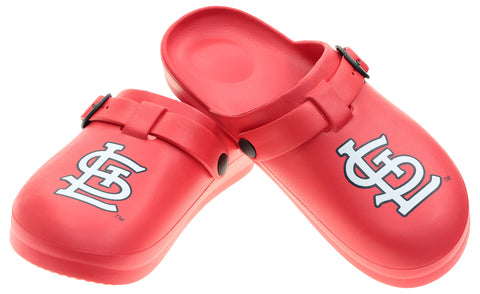 FOCO MLB St. Louis Cardinals SMU 2024 Open Back Buckle Clog - Unisex