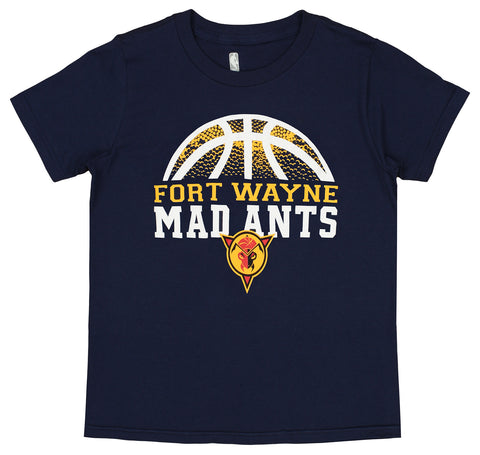 Outerstuff NBA G League Fort Wayne Mad Ants Boys Youth 8-20 Dome Cotton Tee, Team Color