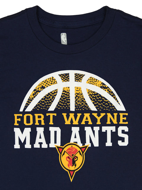 Outerstuff NBA G League Fort Wayne Mad Ants Boys Youth 8-20 Dome Cotton Tee, Team Color