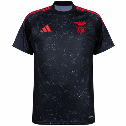 Adidas SL Benfica Away Jersey Mens Black Matchwear