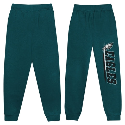 Outerstuff NFL Eagles Boys 4-18 Fleece Pants