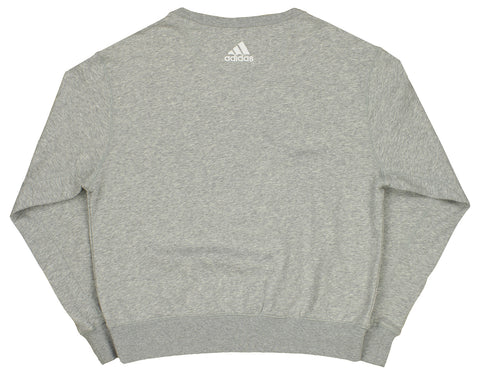 adidas Men's NHL Minnesota Wild Distressed Graphics Crew Sweatshirt, Grey