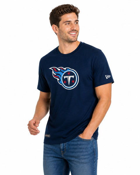 New Era NFL Tennessee Titans Mens Stadium Logo Short Sleeve Poly Tee