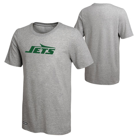 Outerstuff NFL Jets Mens Stadium Logo Short Sleeve Tee