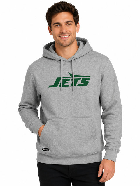 Outerstuff NFL Stadium Logo Pullover Hoodie, Comfortable Fit, Official Licensed Gear, New York Jets
