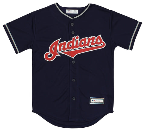 MLB Boys 8-20 Indians Alt.1 Replica Team Blank Back