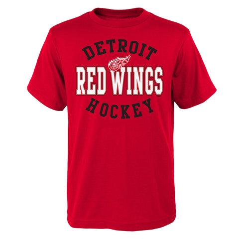 NHL Boys Youth Red Wings Spectacle Short Sleeve Tee