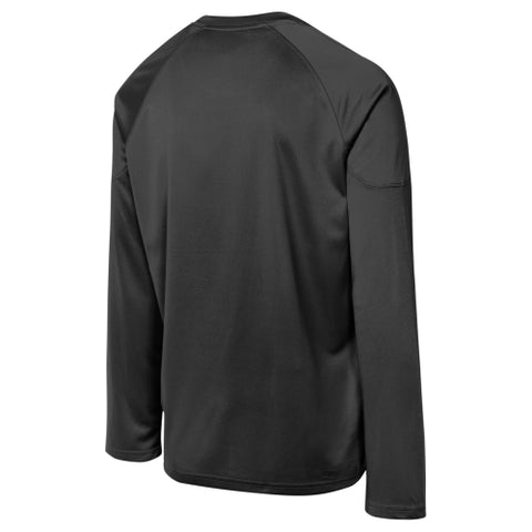 Outerstuff NFL Boys Youth Win Zone Long Sleeve Tee, Carolina Panthers, Team Color