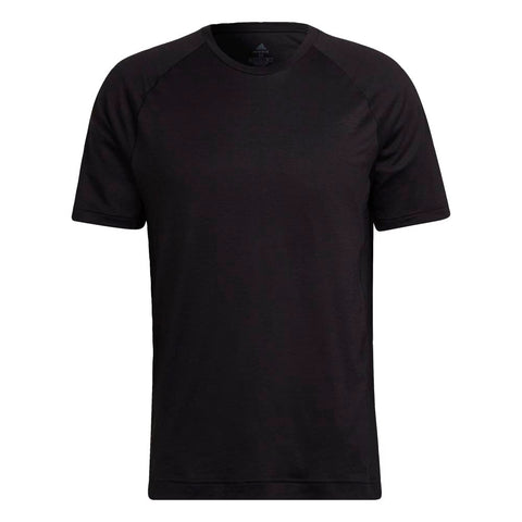 Adidas Mens Yoga Tee Short Sleeve T-Shirt, Quicri