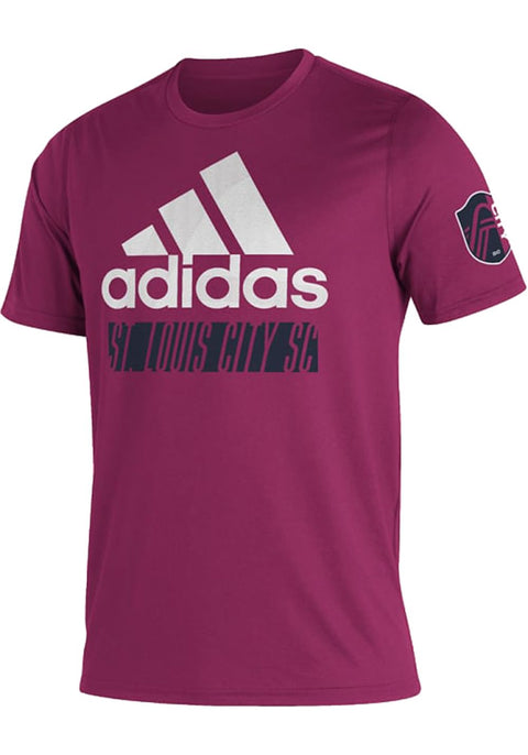 Adidas Mens Club - St. Louis City SC Creator Short Sleeve T-Shirt Mls