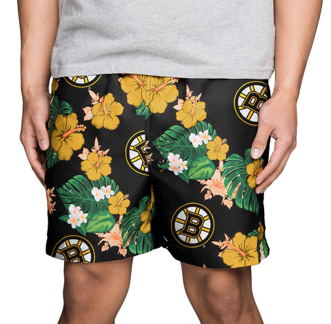 FOCO NHL Philadelphia Flyers Floral Swimming Trunks - Mens