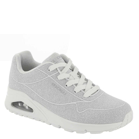 Skechers Womens Uno - Coruscate Sneaker White