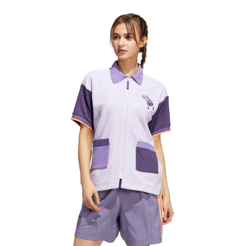 Adidas Basketball Womens Shirt F22 Hyc Shooter Prptnt Violet