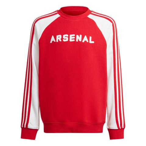 Adidas Kids Afc Kids Cr Sw Pullover Sweater, Scarle
