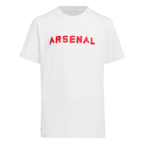 Adidas Kids Afc Kids Tee Short Sleeve Graphic Tee White