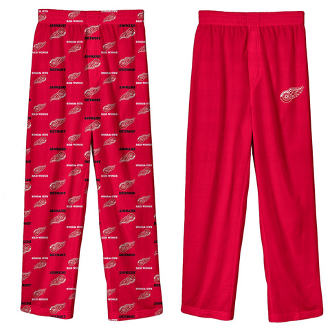 Outerstuff NHL Youth Detroit Redwings 2-Pack Lounge And Sleep Pants