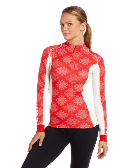 Helly Hansen Women's Warm Freeze 1/2 Zip Base Layer Top - Color Options