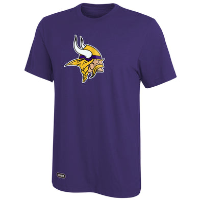 Outerstuff NFL Men's Minnesota Vikings Retro Primary Stadium Logo Tee