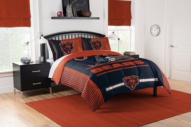 Northwest NFL Chicago Bears Safety Printed Comforter Set, King