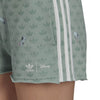 Adidas X Disney Women's Stitch Shorts, Hazy Green