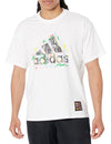 adidas Men's Pride Tee, White/Multi