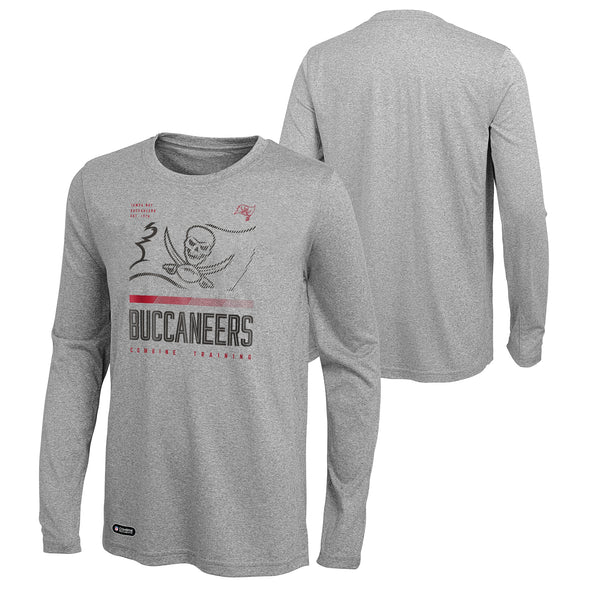 Outerstuff NFL Men's Tampa Bay Buccaneers Red Zone Long Sleeve T-Shirt Top