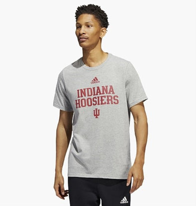 Adidas Men's NCAA Indiana Hoosiers Amplifier Short Sleeve T-Shirt