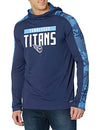 Zubaz NFL Men's Tennessee Titans Lightweight Elevated Hoodie with Camo Accents