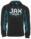 Zubaz NFL Men's Jacksonville Jaguars Elevated Hoodie With Camo Lines