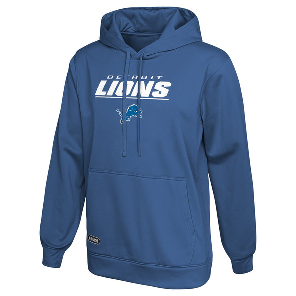 Outerstuff NFL Men's Detroit Lions Stated Pullover Fleece Hoodie