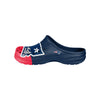 FOCO NFL Men's New England Patriots 2023 Colorblock Big Logo Clogs